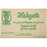 Buvard publicitaire. Cycles-motos Helyett.