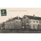 Saint-Loup-sur-Semouse - Ecole des Garçons et Halles.
