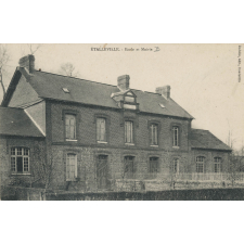 Etalleville - Ecole et Mairie.