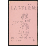 Journal scolaire Freinet. La volière. N°4, novembre, 1965.