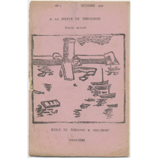 Journal scolaire Freinet. A la pointe de Trévignon. N°1, octobre, 1950.