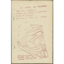 Journal scolaire Freinet. Le port de Nantes. [N°5, mai, 1964].