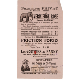 Buvard publicitaire. Pharmacie Privat. 