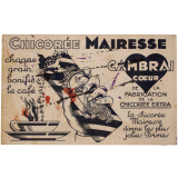 Buvard publicitaire. Chicorée Mairesse. 