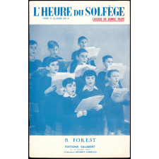 L'heure du solfège. Livre II. Classe de 4e. Classes de jeunes filles.