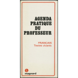 Agenda pratique du professeur. Français Textes vivants.