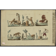 Fables de La Fontaine. Illustrations.