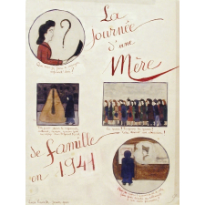 La Journée d'une mère de famille en 1941.