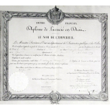 Diplôme de Licencié en Droit.