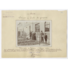 Cornas, école de garçons.