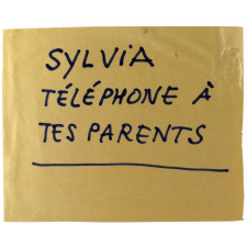 Sylvia téléphone à tes parents.