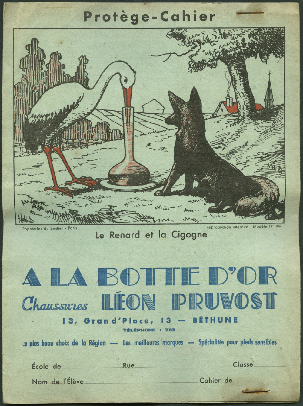 Le Renard et la cigogne