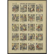 Alphabet des professions.