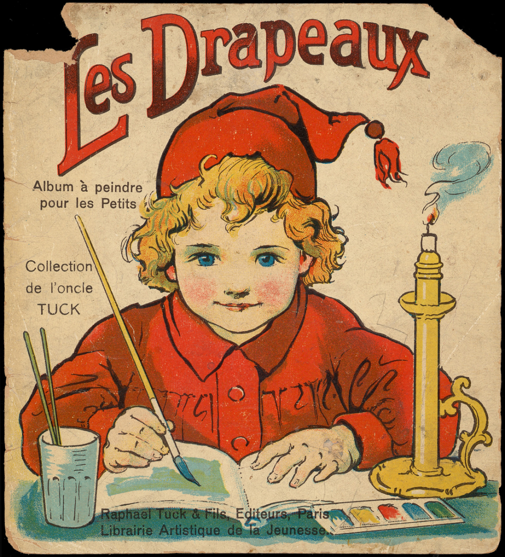 Les drapeaux. Album à peindre pour les Petits. 