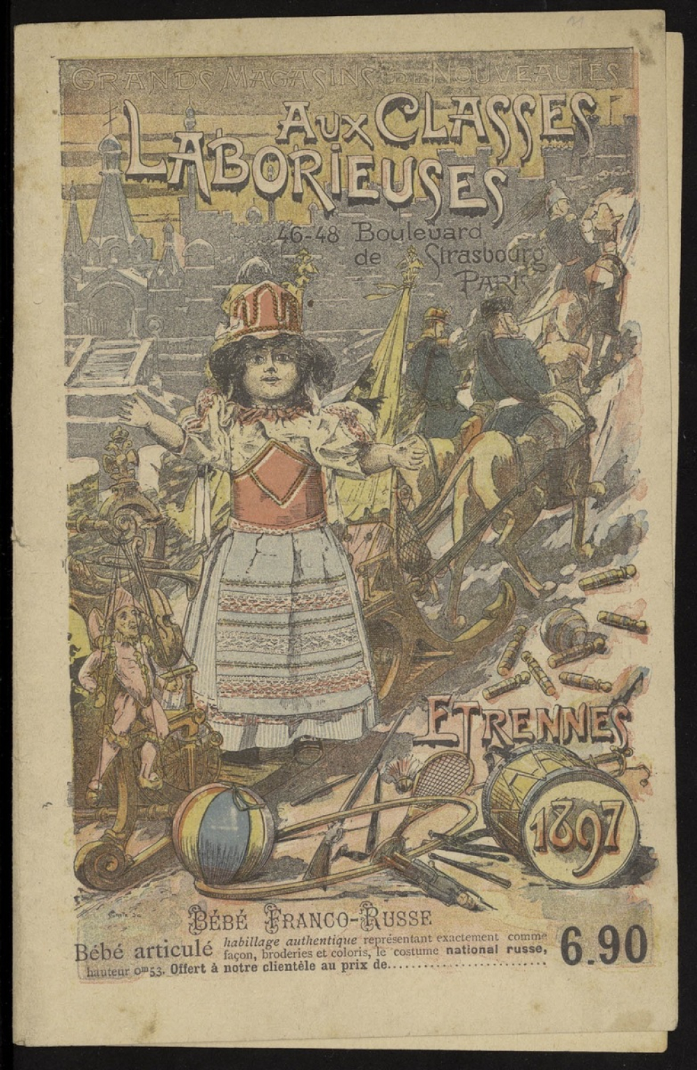 Aux Classes Laborieuses. Etrennes 1897.