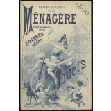 Grands magasins A la Ménagère. Etrennes utiles, jouets. 1896.
