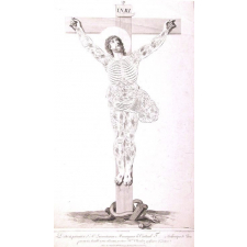 Christ sur la croix . Dédié et présenté à S. Ase. Eminentissime Monseigneur le Cardinal T..... Archevêque de Paris par son très humble et très obéissant serviteur Hte. Chevalier professeur d'Ecriture.