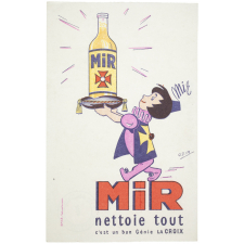 Buvard publicitaire. Mir nettoie tout. 