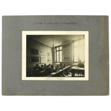 Lycée de Garçons de Chambéry, Classe d'Anglais.