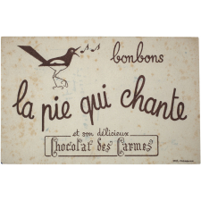 Buvard publicitaire. Bonbons La pie qui chante.