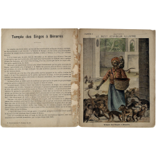 Temple des singes à Bénarès : Le petit voyageur illustré
