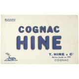 Buvard publicitaire. Cognac Hine. 