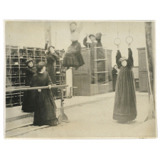 Ecole Normale d'Institutrices, Coutances, gymnastique.
