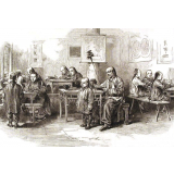 Une Ecole de garçons à Pékin.