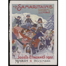 A la Samaritaine, Paris. Jouets, étrennes 1922.