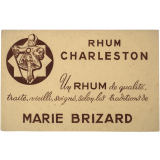Buvard publicitaire. Rhum Charleston.