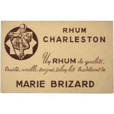 Buvard publicitaire. Rhum Charleston.