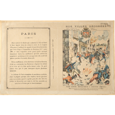 Paris résiste héroïquement à l'invasion (1870-1871) - Nos villes décorées n°7