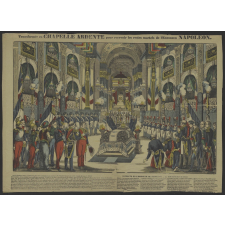 Transformée en chapelle ardente pour recevoir les restes mortels de l'Empereur Napoléon.