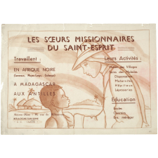 Buvard publicitaire. Les soeurs missionnaires du Saint-Esprit.