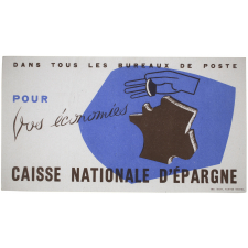Buvard publicitaire. Caisse Nationale d'Épargne.