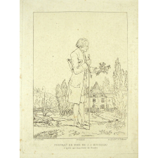 Portrait en pied de J. J. Rousseau.