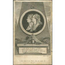 Portrait en camée de Louis seize, de Marie-Antoinette et du Dauphin. 