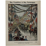 Voyage du Président de la République dans l'Est. Son entrée à Toul. 5 juin 1892 - Nos Frontières et Nos Forteresses
