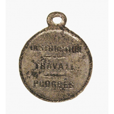 Médaille INSTRUCTION TRAVAIL PROGRÈS. 