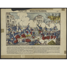 Bataille de Villersexel le 15 janvier 1871.