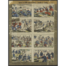 Guerre de 1870 contre la Prusse. Batailles et combats.