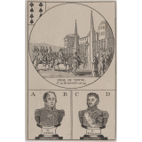 Jeu de cartes alphabétique. 