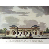 Vue extérieure du Lycée Bonaparte. Ci-devant Capucins de la Chaussée d'Antin rue Ste Croix.