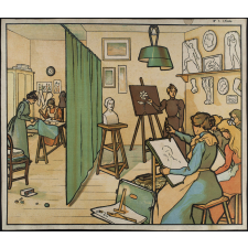 Tableau d'élocution. N°1 : l'école. 