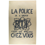 La Police à l'ORTF, c'est la police chez vous.