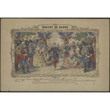 Brevet de danse. Graces et décence. Légèreté. Vif au plaisir, ardent au travail. Agilité.
