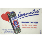 Buvard publicitaire. Jean d'Hondt. La bonne chicorée.