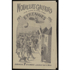 Nouvelles Galeries, Paris. Étrennes 1913-1914.