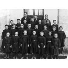 Ecole Normale d'Instituteurs de Châteauroux - Elèves de l'Ecole annexe, le 23 octobre 1899. 