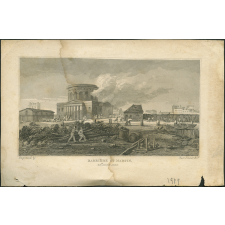 Barrière St Martin, 28th. July. 1830.